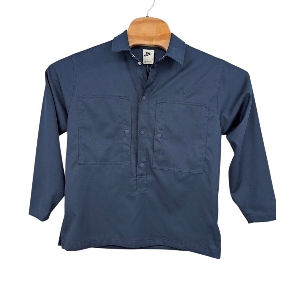 Nike Sportswear Metro Ground Kids Shirt‎ Navy Boys NWT sz Large